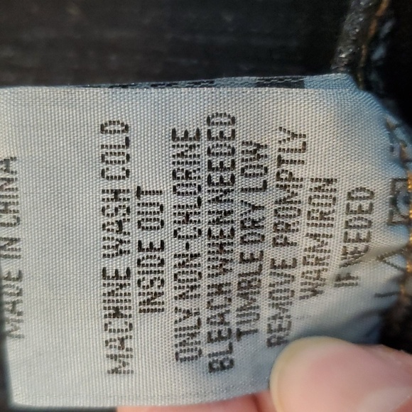 Dark Strtch Denim Overalls with Clear Gemlike Bottons sz 5/6 - Picture 9 of 13